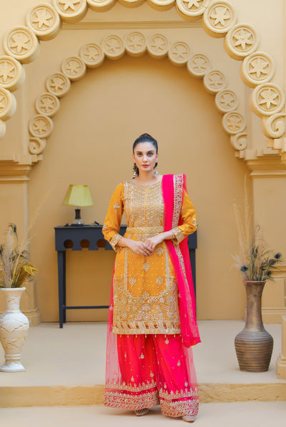 Mehndi Design Palazzo Suits 182