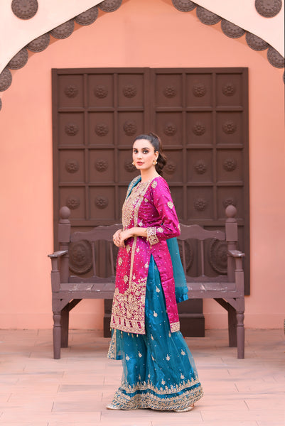 Mehndi Design Palazzo Suits 182