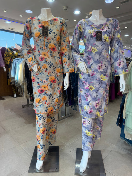 Latest Slub Linen Collection 101