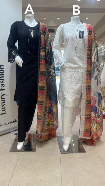 Cotton Collection Trouser Suits 2161