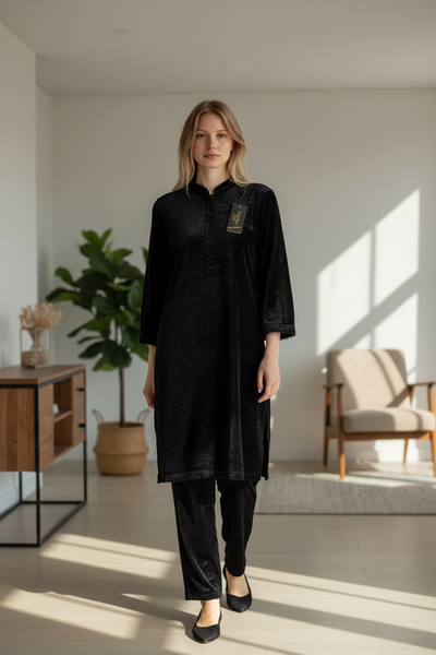 Embossed Velvet Dress GL100