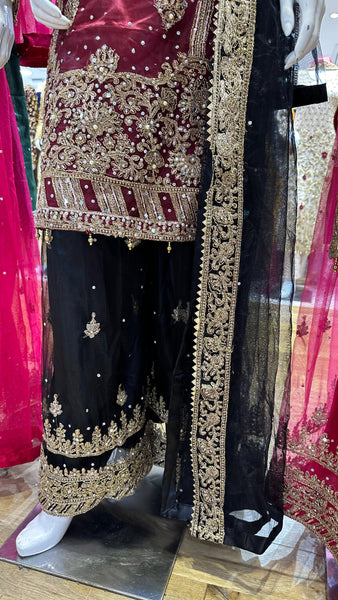 Mehndi Design Palazzo Suits 182