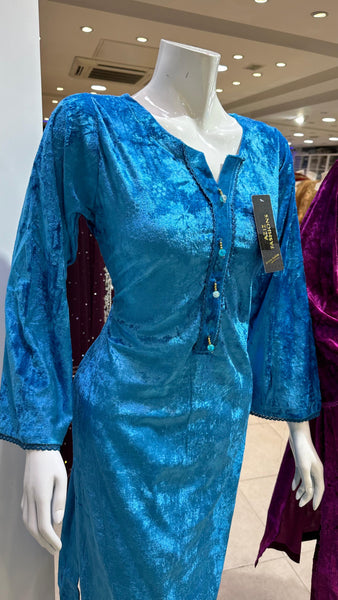 Embossed Velvet Dress GL100