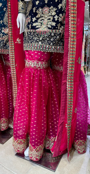 Mehndi Gharara Dresses 320