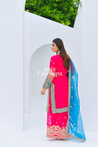 Mehndi Palazzo Suit 325