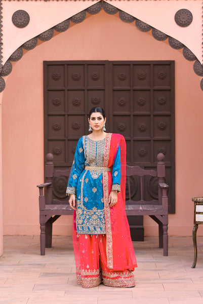 Mehndi Design Palazzo Suits 182