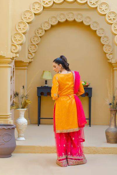 Mehndi Design Palazzo Suits 182