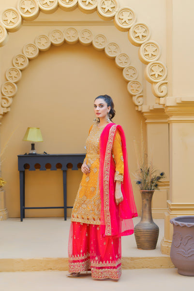 Mehndi Design Palazzo Suits 182