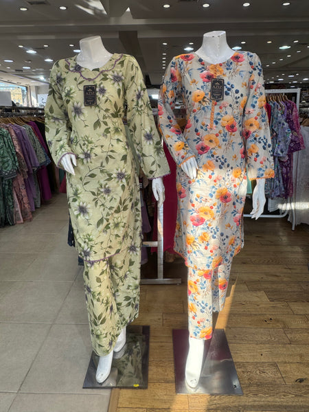 Latest Printed Chinese Cotton Collection 1011 YZ