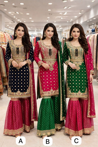 SPECIAL OFFER NEW Gharara Suits 318