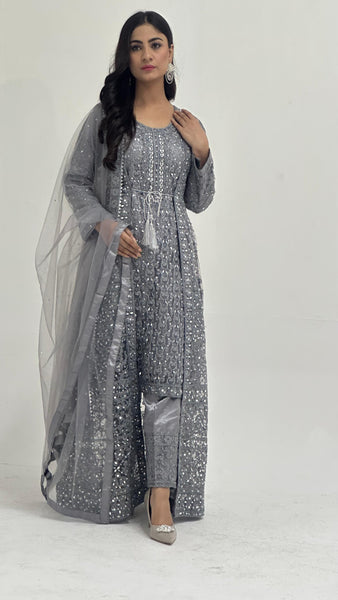 JACKET With Long Maxi Dress 7778