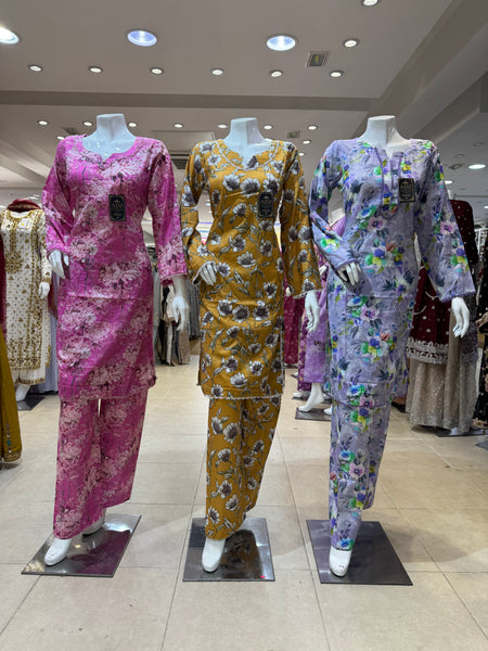 Latest Printed Chinese Cotton Collection 1011 GHI