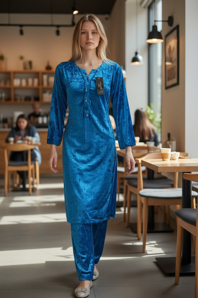 Embossed Velvet Dress GL100