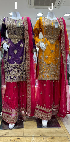 Mehndi Design Palazzo Suits 182