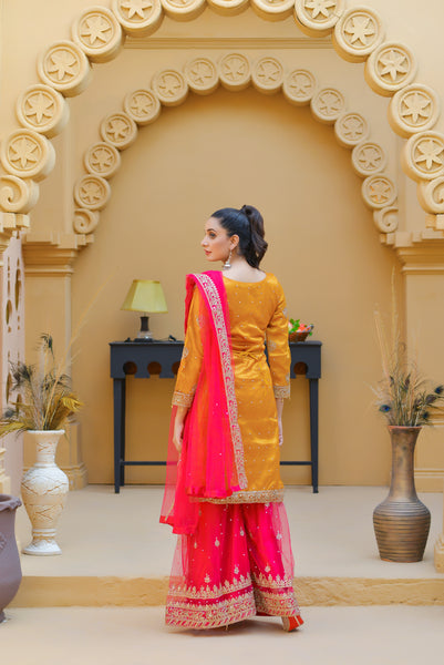 Mehndi Design Palazzo Suits 182