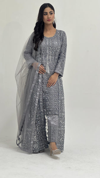 JACKET With Long Maxi Dress 7778