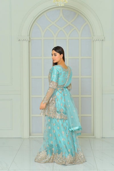 Turquoise Lengha 786
