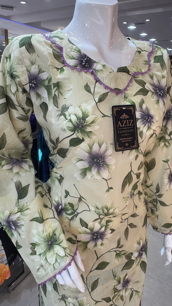 Latest Printed Chinese Cotton Collection 1011 YZ
