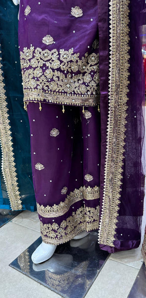 Net Blochi Palazzo Suits 519