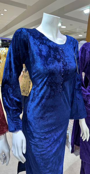 Embossed Velvet Dress GL100