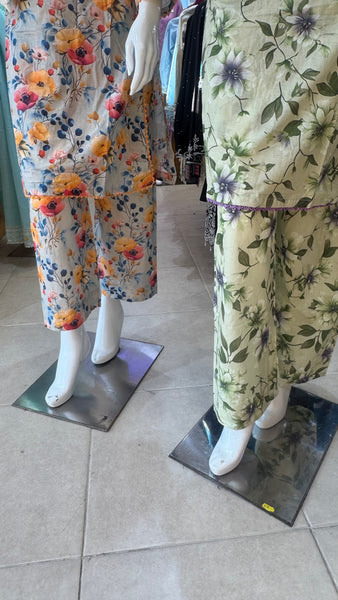Latest Printed Chinese Cotton Collection 1011 YZ
