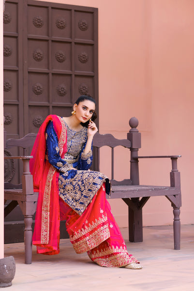 Mehndi Design Palazzo Suits 182