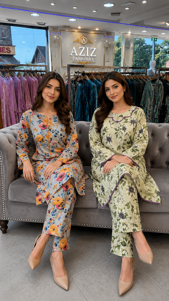 Latest Printed Chinese Cotton Collection 1011 YZ