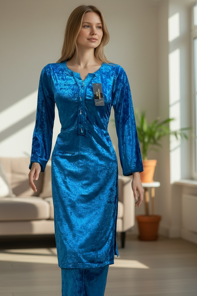 Embossed Velvet Dress GL100