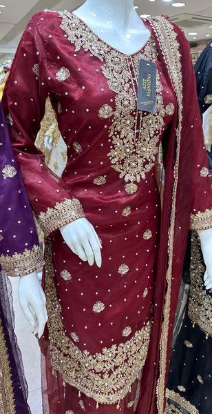 Net Blochi Palazzo Suits 519