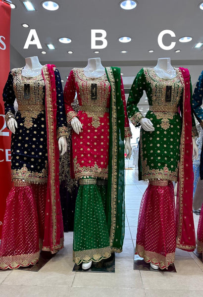 SPECIAL OFFER NEW Gharara Suits 318