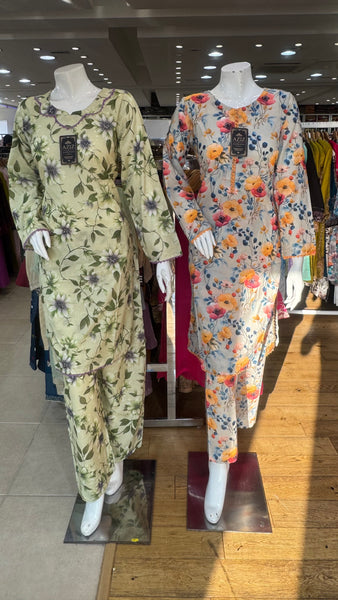 Latest Printed Chinese Cotton Collection 1011 YZ