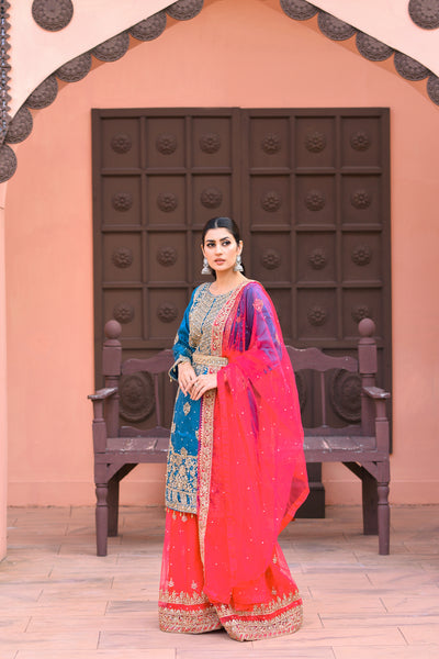 Mehndi Design Palazzo Suits 182