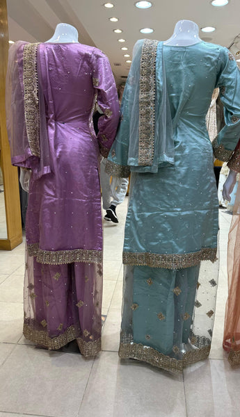 Net Blochi Palazzo Suits 2222