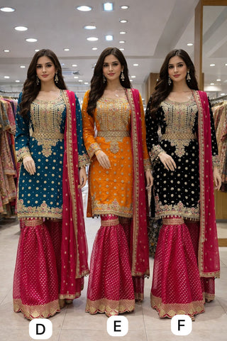 SPECIAL OFFER NEW Gharara Suits 318
