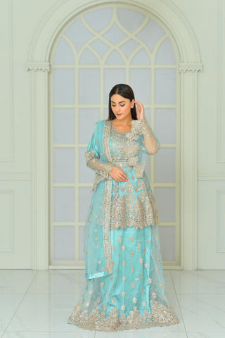 Turquoise Lengha 786