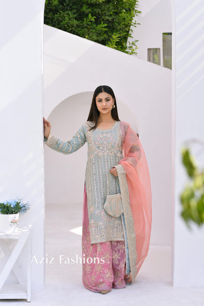 Sharara Suit 124