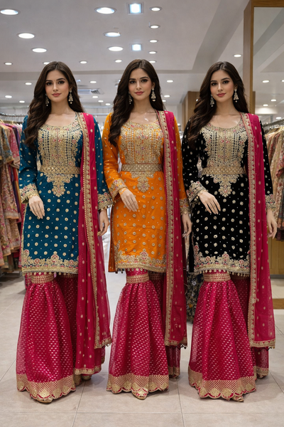 SPECIAL OFFER NEW Gharara Suits 318