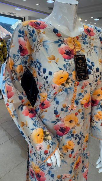 Latest Printed Chinese Cotton Collection 1011 YZ