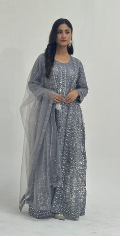 JACKET With Long Maxi Dress 7778