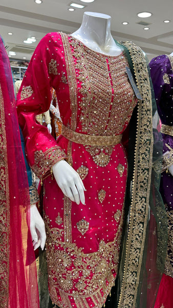 Mehndi Design Palazzo Suits 182