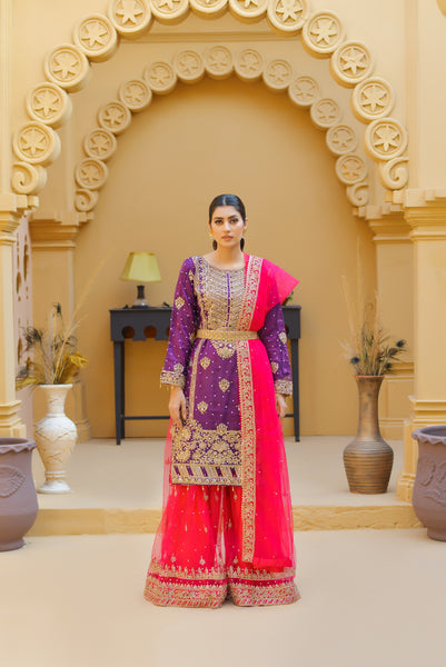 Mehndi Design Palazzo Suits 182