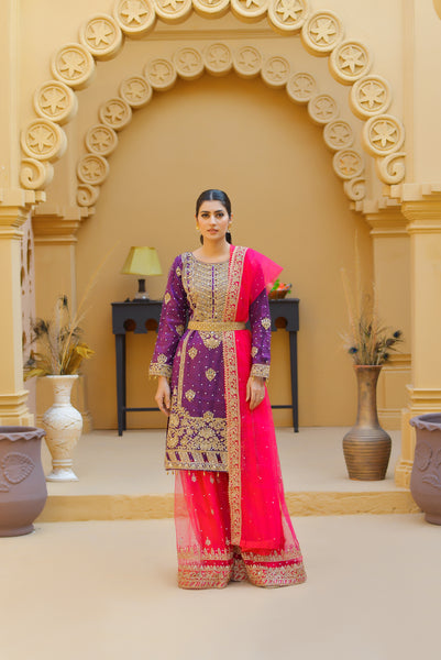 Mehndi Design Palazzo Suits 182