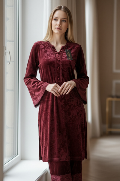 Embossed Velvet Dress GL100