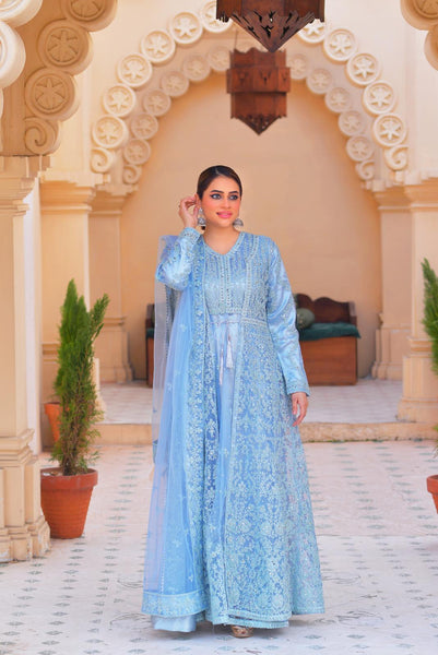 Jacket Style Long Maxi Dress 7779