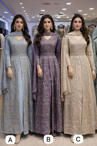 SPECIAL OFFER Front Open Maxi Dress 013