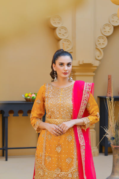 Mehndi Design Palazzo Suits 182