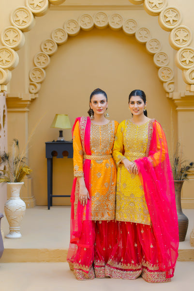 Mehndi Design Palazzo Suits 182