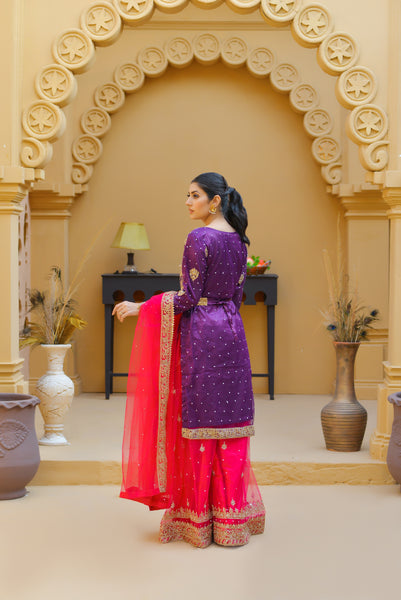 Mehndi Design Palazzo Suits 182