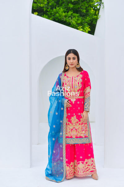 Mehndi Palazzo Suit 325