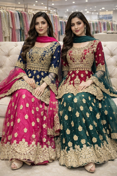 SPECIAL OFFER Mendhi Lengha Dresses 786
